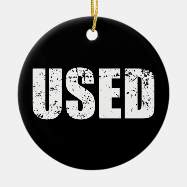 USED CERAMIC TREE DECORATION (Front)