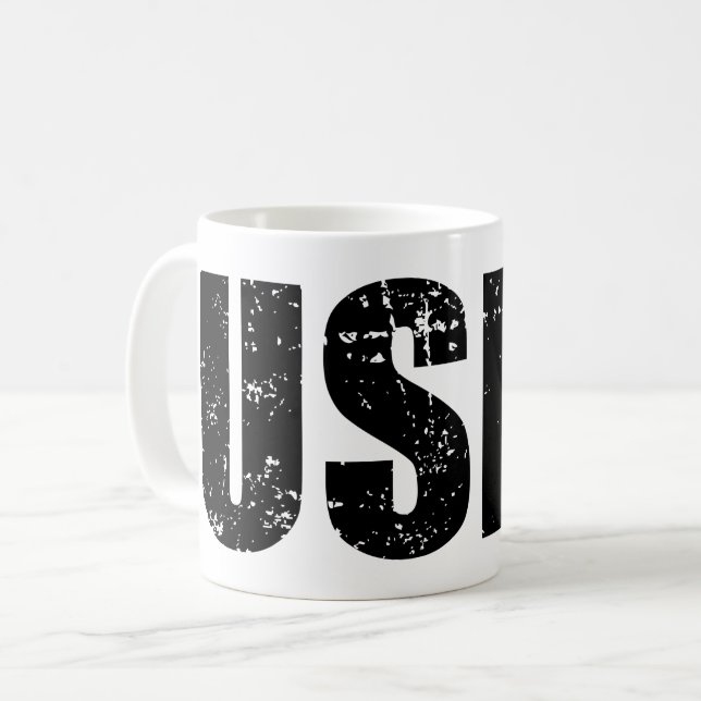 USED COFFEE MUG (Front Left)