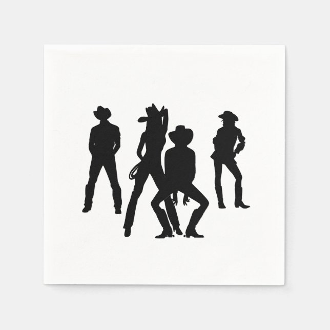 Used to Be a Line Dance Napkin (Front)