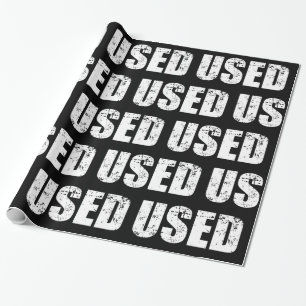 USED WRAPPING PAPER
