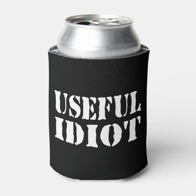 USEFUL IDIOT CAN COOLER (Can Front)