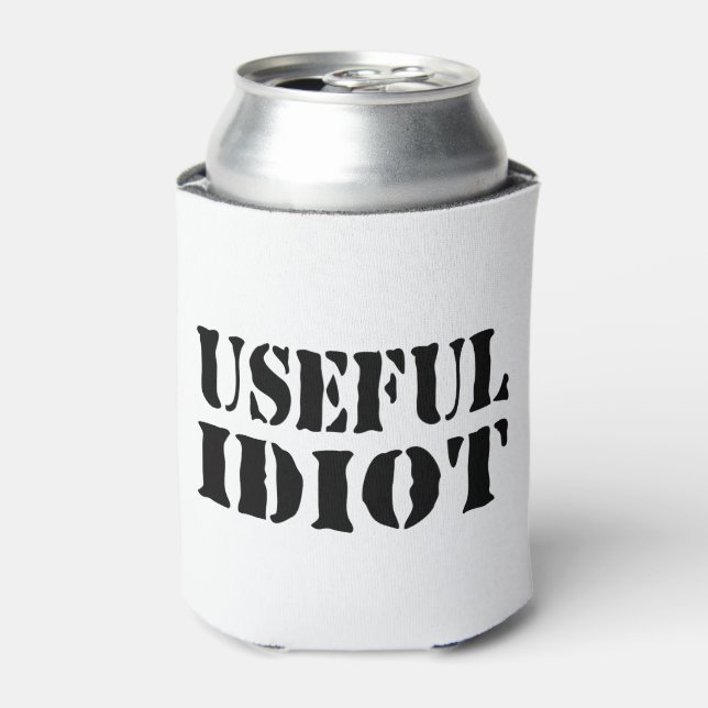 USEFUL IDIOT CAN COOLER (Can Front)