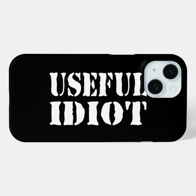 USEFUL IDIOT Case-Mate iPhone CASE (Back (Horizontal))