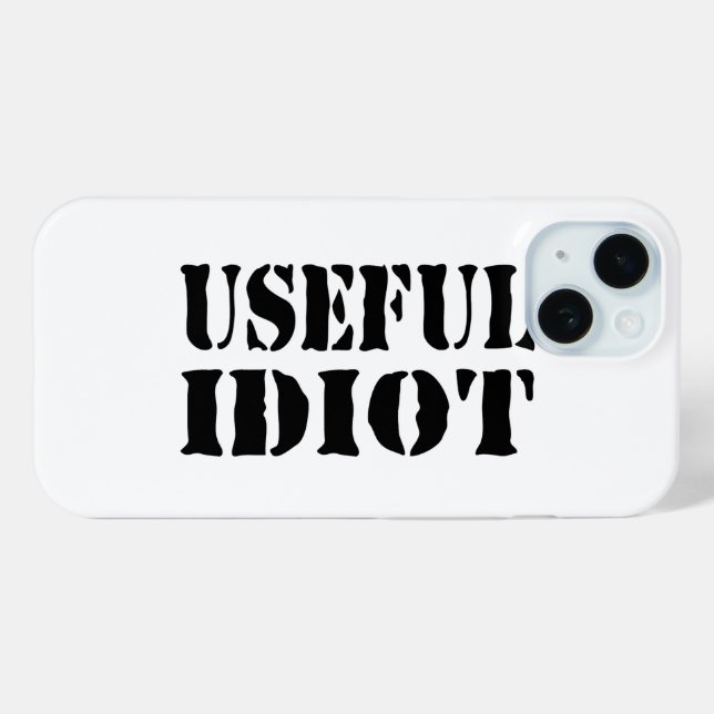 USEFUL IDIOT Case-Mate iPhone CASE (Back (Horizontal))