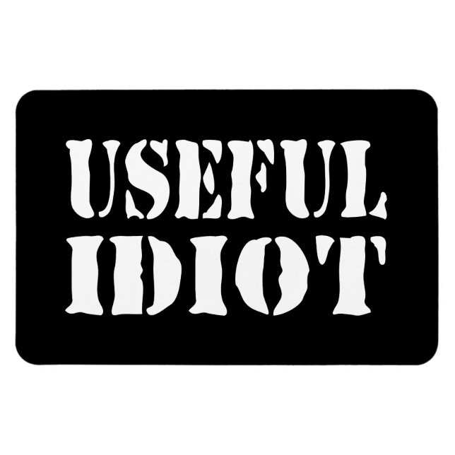 USEFUL IDIOT MAGNET (Horizontal)