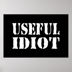 USEFUL IDIOT POSTER