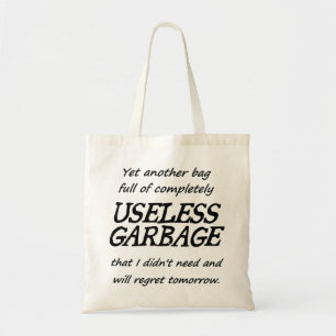 Useless Garbage Tote Bag