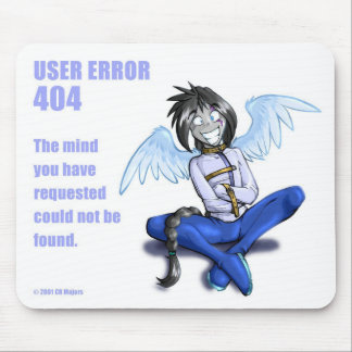 User Error 404 Mousepad