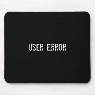 User Error Mouse Pad