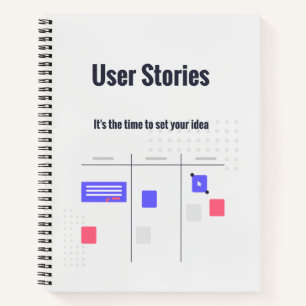User Stories Notebook for Agile Scrum Team Members