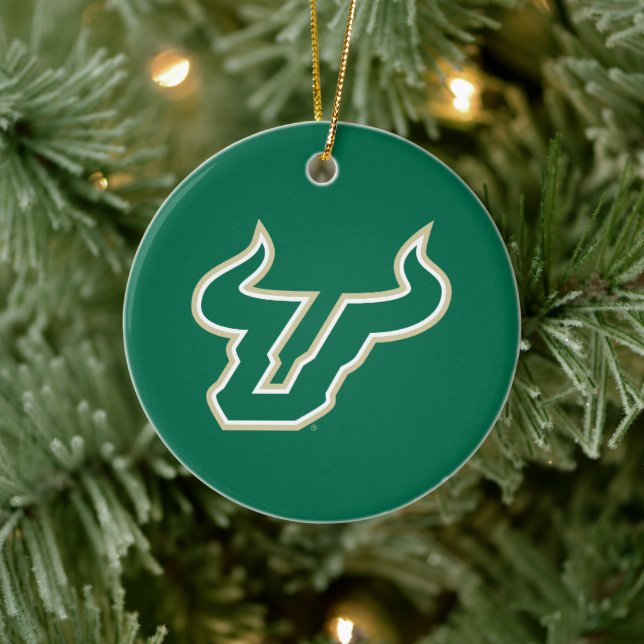 USF Bulls Ceramic Tree Decoration (Tree)