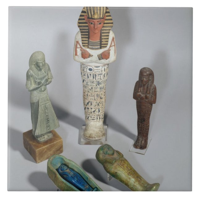 Ushabti figures tile (Front)