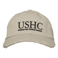 USHC Embroidered Hat, Alternative Apparel Basic Ad