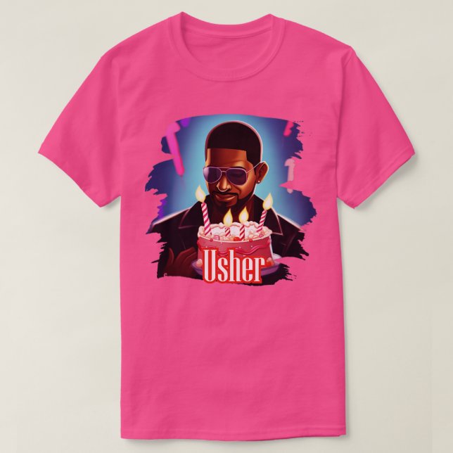 Usher 3 T-Shirt (Design Front)