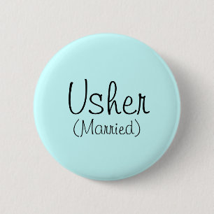 Usher (Married) Pin