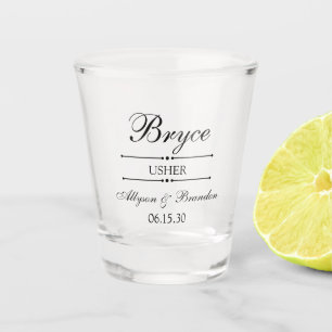 Usher Personalised Shot Glass