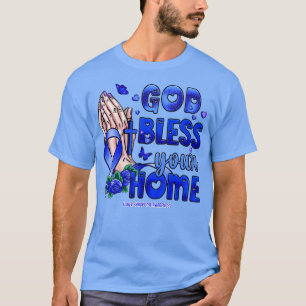 Usher Syndrome Awareness god bless faith hope T-Shirt