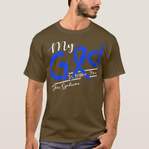 Usher Syndrome Awareness My God Is Stronger In Thi T-Shirt