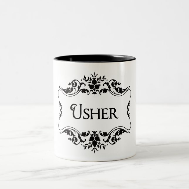 Usher Two-Tone Coffee Mug (Center)