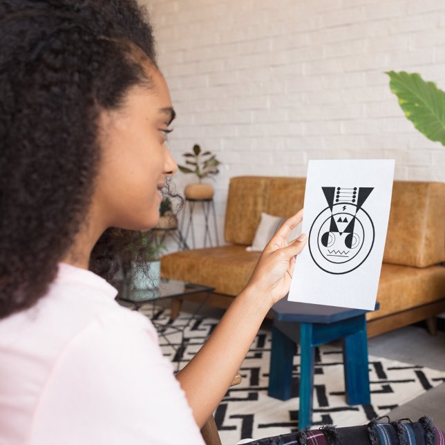 Ushi Ox Post-it - Geometric Zodiac  Post-it Notes (Creator Uploaded)