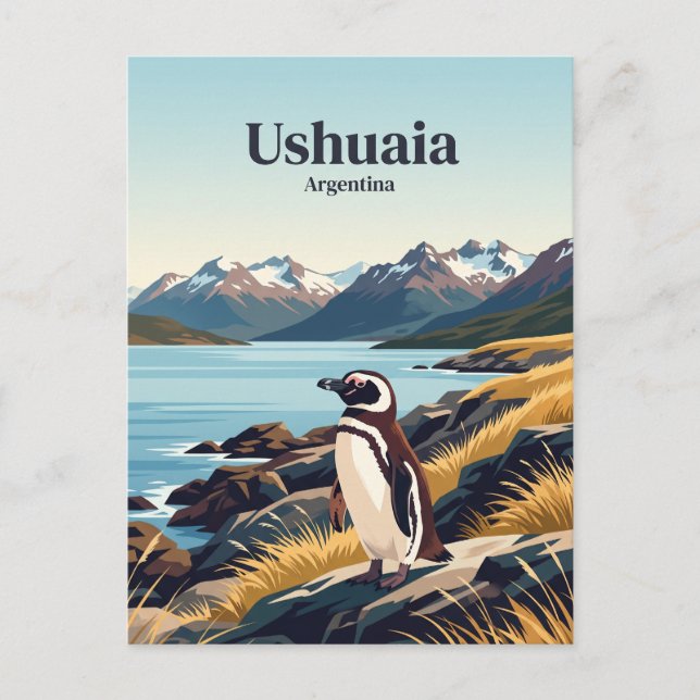 Ushuaia Argentina Postcard (Front)
