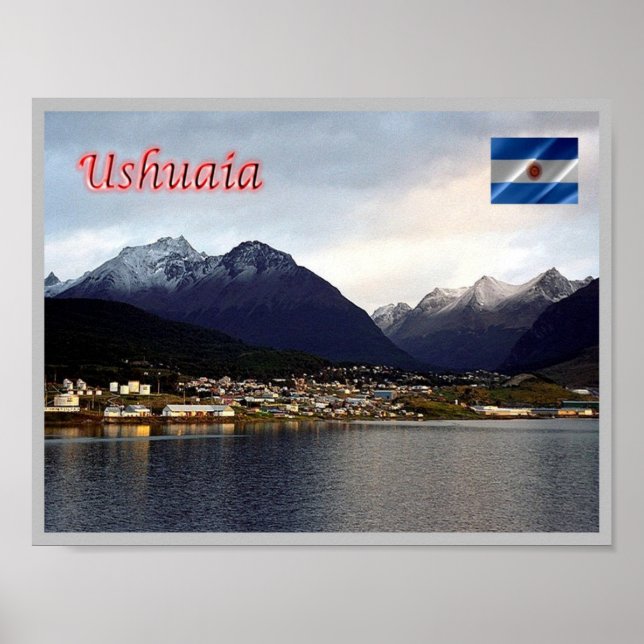 Ushuaia - By Night - Argentina - Poster (Front)