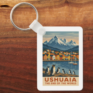 Ushuaia – The End of the World  Key Ring