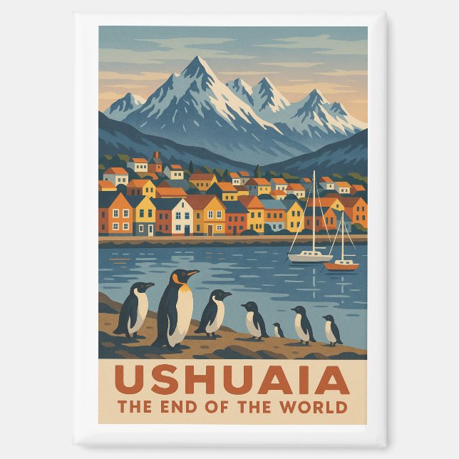 Ushuaia – The End of the World Magnet (Front)
