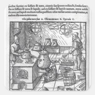 Using Sulphur Square Sticker