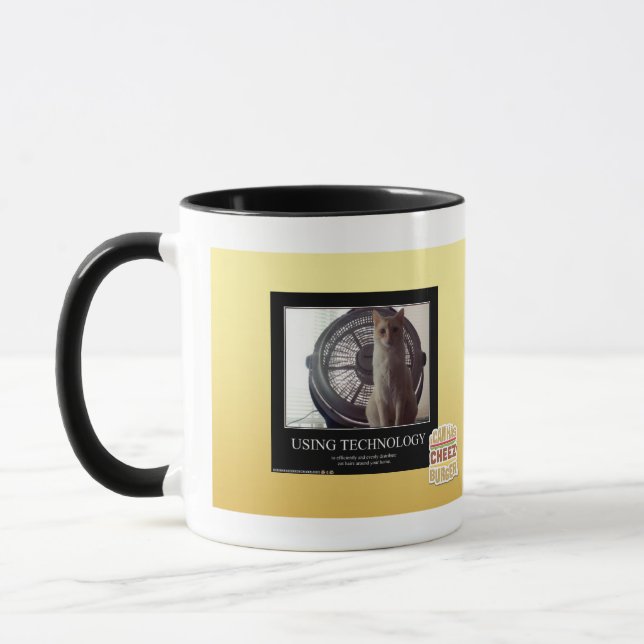 Using Technology Mug (Left)