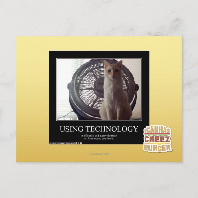 Using Technology Postcard (Front)