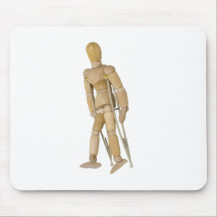 UsingCrutches013110 Mouse Pad