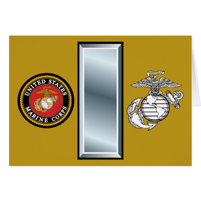 USMC 1stLt First Lieutenant 0-2 (Front Horizontal)