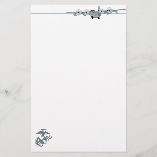 USMC C-130 STATIONERY (Front)