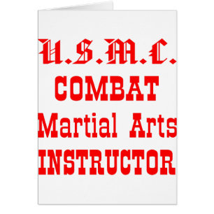 USMC Combat Martial Arts Instructor
