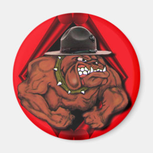 USMC Devil Dog Magnet