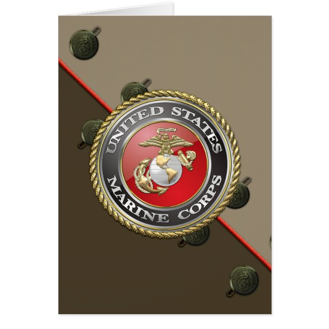 USMC Emblem & Uniform [3D] (Front)