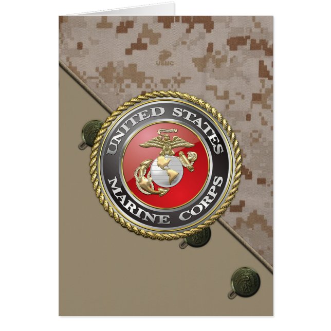USMC Emblem & Uniform [3D] (Front)