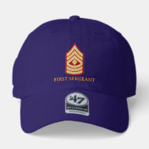 USMC First Sergeant Diamond Rank Insignia
