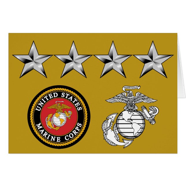 USMC Gen General 0-10 (Front Horizontal)
