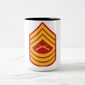 USMC Gunnery Sergeant Rank Military Coffee Mug