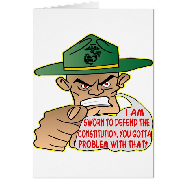 USMC I’m Sworn To Defend The Constitution (Front)