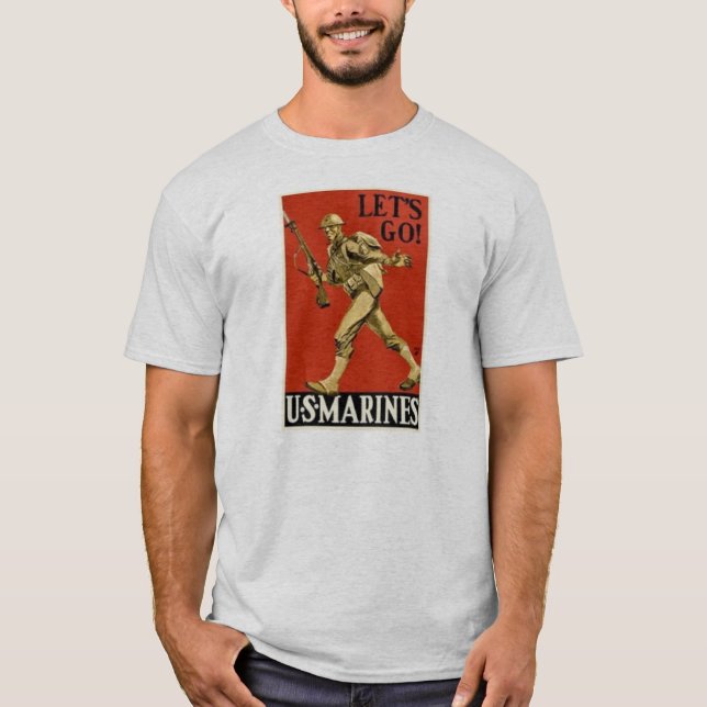 USMC in the Great War T-Shirt (Front)