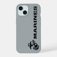 USMC Logo Stacked Black Logo