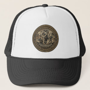 USMC Operation Enduring Freedom Afghanistan Printe Trucker Hat