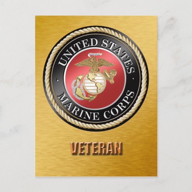USMC Postcard (Front)