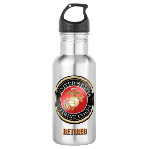USMC Retired Water Bottle