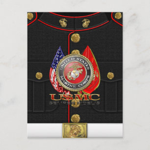USMC Semper Fi [Special Edition] [3D] Postcard