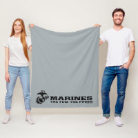 USMC "The Few, The Proud" Stacked Black Logo