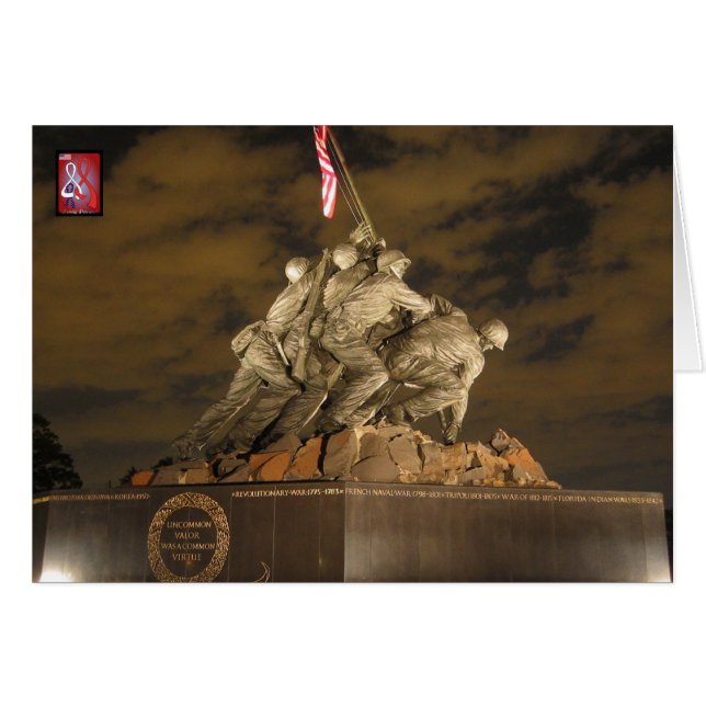 USMC War Memorial (Front Horizontal)